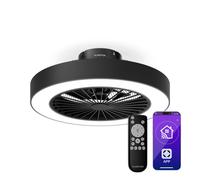 Klarstein ZenBreeze Smarter Deckenventilator mit Licht 48 cm