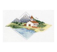 Klart Kit per punto croce, multicolore, 23,5 x 15,5 cm