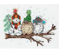 Klart Kit Punto Croce, Multicolore, 18x14cm