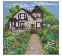 Klart Set punto croce "Hut" 20x19,5cm, schema di conteggio