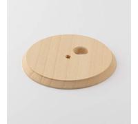 Klartext - Base in legno per scatola di derivazione BELLE ÉPOQUE, finitura grezza, Ø80mm