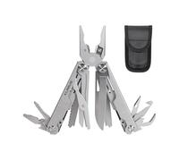 KLARUS 20 in 1 MT07 Set regalo professionale da uomo multifunzione, strumento multiuso con pinza e coltellino tascabile, con fondina, adatto per il campeggio e le riparazioni.