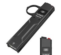 klarus FlatTac X1 Uitra Slim Tactical Torcia Flashlight, 4200 Lumen, Compact Flashlight with Double Switch, IPX6 Waterproof, Perfect for Outdoor Use, in Service and Emergency (X1 Ring)