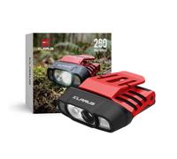 klarus HC3 PRO - Luce a clip per cappello, 39,7 g, ultraleggera, 260 lm, sensore di movimento e luce rossa, ricaricabile a LED, con fascia, impermeabile IPX6, per campeggio, pesca, corsa, lavoro