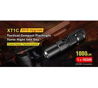 KLARUS XT1C Torcia tascabile EDC - 1000 lumen - Include una batteria ricaricabile