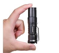 klarus XT1C Torcia tattica tascabile, 1000 lumen ricaricabile EDC, tempo di esecuzione massimo 150 ore torcia tattica con due interruttori