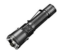 klarus XT21X Pro Torcia Led Ricaricabile,4400 Lumen Torcia LED Super Luminosa, 336 Metri, LED USB Ricaricabile XT21X PRO Nero