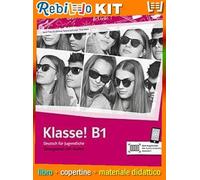 KLASSE UBUNGSBUCH B1 (9783126071437) - Libro Scolastico + Kit Scuola con Copertine Rebillo