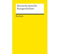 Klassische deutsche Kurzgeschichten: 18251