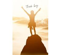 Klassisches Notizbuch A5 "Think Big", liniert, 200 Seiten, 100 Blatt, Basic, Notes: ideal als Tagebuch, Brainstorming-Buch, Ideen-Buch, Schreibheft