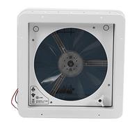 Klatata 12V RV Ventilazione a soffitto la di ventilazione 10 lama a basso rumore e la di alimentazione con mesh inossibile, controllo manuale per roulotte per autobus per (Standard manuale 24 V