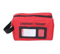 Klatata Blockout Tagout Bag - tag di blocco di grande capacità che trasporta sacchetto di archiviazione di blocco della borsa e interruttore a circuito - borsa tascabile di blocco