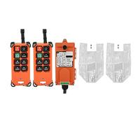 Klatata Hoist Remote Controller, 220V 380V 110V 12V 24V Controllo del telecomando a controllo telecomando, 1 Ricevitore 1, accessori elettrici per operazioni di paranco di gru,