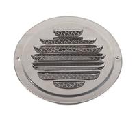 Klatata in acciaio in acciaio inossidabile Air Air Vent Round Round Ducting Ventilazione Outlet Cover per sistemi HVAC Home & Office