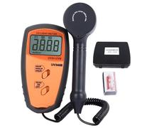 Klatata Light Meter, tester UVB UVA con display LCD, misuratore di test della lampa portatile, misura 0-40mW luce, gamma 290-390nm, per uso interno/esterno parte dei