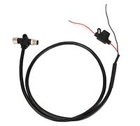 Klatata NMEA 2000 T Connector Terminator Backbone Cavo 1M con fusibile 3A per reti Simrad, Lowrance, B&G e Navico