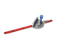 Klatata Table Saw Swilage MITER GUARGE 19 pollici Angolo regolabile Strumento di lavorazione del legno per tagli di precisione Compatibile con la maggior parte delle seghe