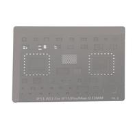 Klatata Telefono CPU BGA Re -salling Stencil 0,12 mm Modello di rielaborazione di revoca in acciaio inossibile, schermo a maglie di stagno per la riparazione del telefono