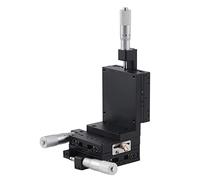 Klatata XYZ 3 ASSIS MANUALE Posizionamento lineare - Tavolo scorrevole 80x80mm, sollevamento verticale, piattaforma di regolazione del taglio micrometro - supporto laboratorio