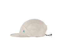 Klattermusen - Cappello con visiera piatta idrorepellente in cotone biologico - Ansur Five Panel Cap U's Dove Raven in Cotone - Beige