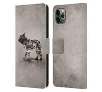 KLAUDIA SENATOR BULLDOG FRANCESE CUSTODIA COVER A PORTAFOGLIO PER APPLE iPHONE
