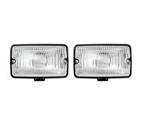 KLAUER Accessori Auto per Peugeot 205 GTI CTI 106 306 Mi16 H3 Fendinebbia Anteriore Auto DRL LED Lampada di Guida Fendinebbia Fendinebbia(Clear-2pcs)