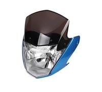 KLAUER Cupolino Faro Parabrezza Faro Anteriore per Moto per Yamaha YBR125 YBR125K YBR 125 K JYM125-7(D)