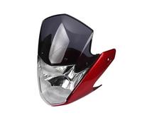 KLAUER Cupolino Faro Parabrezza Faro Anteriore per Moto per Yamaha YBR125 YBR125K YBR 125 K JYM125-7(C)