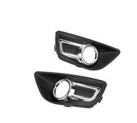 KLAUER Griglie Fendinebbia Per Citroen C4 C-Quatre 2008-2011, Nero Cromato, ABS, Anteriore, Sinistra Destra, LED, Antipolvere, Resistente e Durevole