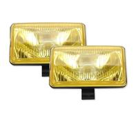KLAUER Gruppo Faretti Fendinebbia Anteriori Fari Fendinebbia per Peugeot H3 205 GTI CTI 106 306 Mi16 Accessori Auto(2 PCS Yellow)