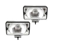KLAUER Gruppo Faretti Fendinebbia Anteriori Fari Fendinebbia per Peugeot H3 205 GTI CTI 106 306 Mi16 Accessori Auto(2 PCS Clear)