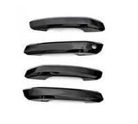 Klauer Maniglia Esterna Per Porta Per A4 B9 A5 2017 2018 2019 LHD Auto Maniglia Per Porta Esterna Porte Ciotola Copertura Trim(Bright Black Handle)