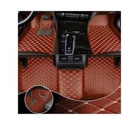 KLAUER per Hyundai per Santa Fe 5 Posti 2006-2023 Tappetini Auto Personalizzati A Copertura Totale Tappetini Impermeabili Tappetini(Marrone,2006-2009)