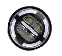 KLAUER per Yamaha Faro Anteriore Rotondo Universale per Moto Faro Anteriore A LED per Moto da 7,5"