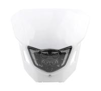 KLAUER per Yamaha WR250F WR450F YZ250F YZ450F 2015-2019 Faro Anteriore A LED per Moto Faro da Motocross(Bianca,Headlight)