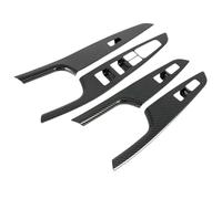 KLAUER Rivestimento Pannello per Hyundai per Tucson 2015-2020 Accessori Interni Auto ABS Opaco Maniglia Interna Alzacristalli Interruttore Copertura Trim Trim Accessori(Carbon Fiber Black)