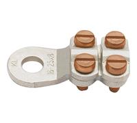 Klauke 585R10 Capocorda ad anello 4 viti Sezione Max=35 mm² Ø foro=10.5 mm Non