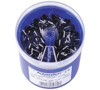 Klauke GR4728DO Assortimento Capicorda 1.5 mm² Parzialmente isolato Nero 1000