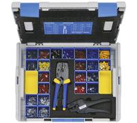 Klauke LBOXX230B Assortimento di capicorda a compressione incl. pinza