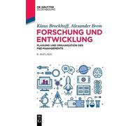 Klaus Brockhoff Alexander Brem Forschung Und Entwicklung (Tascabile)