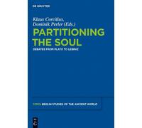 Klaus Corcilius Partitioning the Soul (Copertina rigida)
