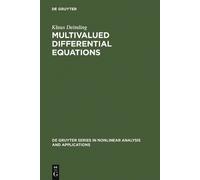 Klaus Deimling Multivalued Differential Equations (Copertina rigida)