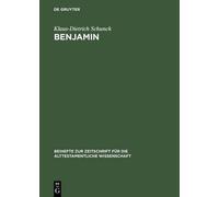 Klaus-Dietrich Schunck Benjamin (Copertina rigida)