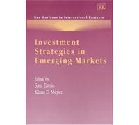 Klaus E. Meyer Investment Strategies in Emerging Markets (Copertina rigida)
