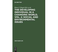 Klaus F. Riegel The Developing Individual in a Changing World (Copertina rigida)