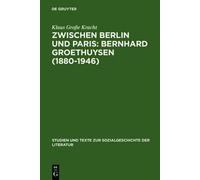 Klaus Große Kracht Zwischen Berlin und Paris (Copertina rigida)