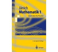 Klaus Jänich Mathematik 1 (Tascabile) Springer-Lehrbuch