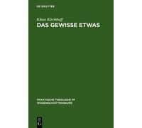 Klaus Kirchhoff Das gewisse Etwas (Copertina rigida)