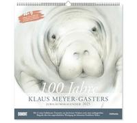 Klaus Meyer-Gasters - Calendario dell'anniversario 2025, 100 anni, con calendario artistico, 45 x 48 cm