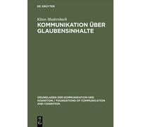 Klaus Mudersbach Kommunikation über Glaubensinhalte (Copertina rigida)